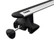Bare transversale Thule Evo Clamp Profesional pentru ISUZU D-Max Crew Cab 4 usi Pickup, model 2020 - prezent, Sistem cu prindere pe plafon normal