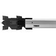 Bare transversale Thule Evo Flush Rail Wingbar Edge pentru JEEP Grand Cherokee (WL) 5 usi SUV, model 2022 - prezent, Sistem cu prindere pe bare longitudinale integrate