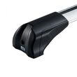 Bare transversale din aluminiu CRUZ Airo Fuse, 925-725/925-723, pentru Ebro S400 5d (integrated railing) (2025 -> prezent), Sistem cu prindere pe bare longitudinale integrate