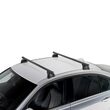 Sistem de 2 bare transversale otel CRUZ 921-385 Oplus S-FIX 130 pentru Ford Connect II Tourneo/Transit L2/Grand (integrated railing) (2013-->2022) cu bare longitudinale integrate