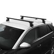 Sistem Bare transversale GV RAPIDO Aluminiu Crossbar Vento negre pentru Skoda Scala 5 usi Hatchback, model 2019 - prezent, Sistem cu prindere pe plafon normal