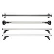 Bare transversale din aluminiu CRUZ Alu Cargo AF148, 924-092, pentru Toyota Land Cruiser 5d (J95 - rain gutters) (1996 -> 2002)