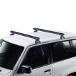 Sistem de 2 bare transversale aluminiu CRUZ 925-101 Alu Cargo Dark AF pentru Nissan NV250 L2 (I - tailgate) (2019-->) cu puncte fixe