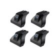 Sistem de 2 bare transversale aluminiu CRUZ 925-091 Alu Cargo Dark AF pentru Iveco Daily 4100/H2 (16 m3) (2014-->) cu puncte fixe