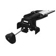 Bare transversale Thule Evo Fixpoint Wingbar Edge pentru MERCEDES BENZ C-Class (W204) 4 usi Sedan, model 2007 - 2014 (with glass roof), Sistem cu prindere in puncte fixe