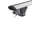 Sistem de 2 bare transversale aluminiu CRUZ 925-701 Airo FIX 108 pentru Skoda Octavia Scout (IV) 5d Estate (2020-->prezent) cu bare longitudinale integrate