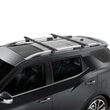 Bare transversale din aluminiu CRUZ Airo Dark R133, 925-796, pentru Mercedes EQB 5d (2021-->prezent) cu bare longitudinale