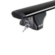 Sistem de 2 bare transversale aluminiu CRUZ 925-711 Airo FIX Dark 108 pentru Skoda Octavia Scout (IV) 5d Estate (2020-->prezent) cu bare longitudinale integrate