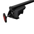 Bare transversale Thule SmartRack XT otel 135 cm pentru DAIHATSU Terios  5 usi SUV, model 2006 - 2017, Sistem cu prindere pe bare longitudinale