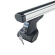 Sistem de 3 bare transversale aluminiu CRUZ 924-072 Alu Cargo AF pentru Renault Kangoo (III - tailgate/rear doors) 5d Van (2021 -> prezent), Sistem cu prindere in puncte fixe