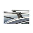 Bare transversale Green Valley EasyOne Quick Aluminiu pentru Nissan Qashqai (J11), 5 usi SUV, model 2014 - 2021, Sistem cu prindere pe bare longitudinale