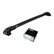 Bare transversale Thule Evo Flush Rail WingBar Edge Black pentru Ford Territory 5 usi CUV, model 2022 - prezent, Sistem cu prindere pe bare longitudinale integrate