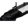 Bare transversale Thule Evo Flush Rail Wingbar Edge pentru JEEP Grand Cherokee (WL) 5 usi SUV, model 2022 - prezent, Sistem cu prindere pe bare longitudinale integrate