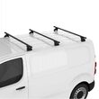 Sistem de 3 bare transversale otel CRUZ 923-062 Cargo Xpro 2022 SF3-115 pentru Renault Kangoo Maxi / L2 (II.2 - tailgate) (2014-->) pe plafon normal