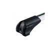 Bare transversale din aluminiu CRUZ Airo Fuse, 925-729, pentru Ford S-Max 5d MPV (I - fixpoint with glass roof) (2006 -> 2015) , Sistem cu prindere in puncte fixe