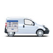 Sistem mobilier modular pe partea dreapta Provan 57-1-150-00 pentru CITROEN Berlingo 2008-2018, ampatament L1 (2728 mm), inaltime H1 (1828 mm)