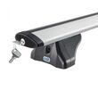Bare transversale din aluminiu CRUZ Airo FIX 118, 925-703, pentru Chery Tiggo 7 5d (II - integrated railing) (2020-->prezent), Sistem cu prindere pe bare longitudinale integrate