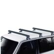 Sistem de 3 bare transversale aluminiu CRUZ 925-098 Alu Cargo Dark AF pentru Peugeot Boxer L1H2 (I) (1994-->2006) cu puncte fixe