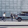 Suport 3 biciclete cu prindere pe haion Thule OutWay Hanging 995001 pentru VOLVO XC90 5 usi SUV model 2015 -