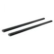 Sistem de 2 bare transversale aluminiu CRUZ 925-101 Alu Cargo Dark AF pentru Nissan NV250 L2 (I - tailgate) (2019-->) cu puncte fixe
