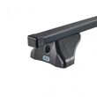 Bare transversale din otel CRUZ Oplus S-FIX 120, 921-380, pentru Chery Tiggo 7 5d (II - integrated railing) (2020-->prezent), Sistem cu prindere pe bare longitudinale integrate
