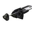 Bare transversale Thule Evo Raised Rail WingBar Edge pentru RENAULT Duster 5 usi SUV, model 2025 - prezent, Sistem cu prindere pe bare longitudinale