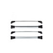 Bare transversale din aluminiu CRUZ Airo Fuse, 925-729, pentru Ford S-Max 5d MPV (I - fixpoint with glass roof) (2006 -> 2015) , Sistem cu prindere in puncte fixe