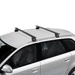 Bare transversale din aluminiu CRUZ Airo FIX Dark 108, 925-711, pentru Kia Niro 5d SUV (II/SG2) (2022-->prezent), Sistem cu prindere pe bare longitudinale integrate