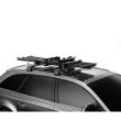 Suport 6 perechi schiuri Thule SnowPack 7326 cu prindere pe bare transversale aluminiu cu profil T