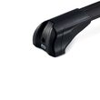 Bare transversale din aluminiu CRUZ Airo Fuse Dark 98/90, 925-735/925-733, pentru DFSK 580 5d (integrated railing) (2020 -> prezent), Sistem cu prindere pe bare longitudinale integrate