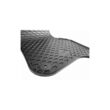 Covorase auto negre din cauciuc pentru VW Golf V 2003-2009/ Golf VI 2008-2013/ Jetta 2005-2011/ Scirocco 2008-2017 (fixare rotunda) Gumarny Zubri