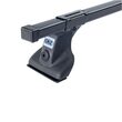 Sistem de 2 bare transversale otel CRUZ Cargo Spro, 922-001, pentru Renault Kangoo (I - with roof flap) (1997-->2008) cu puncte fixe