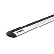 Bare transversale Thule Evo Flush Rail Profesional pentru RENAULT Clio (Mk III) 5 usi Hatchback, model 2005 - 2014, Sistem cu prindere pe bare longitudinale