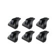 Sistem de 3 bare transversale aluminiu CRUZ 924-072 Alu Cargo AF pentru Renault Kangoo (III - tailgate/rear doors) 5d Van (2021 -> prezent), Sistem cu prindere in puncte fixe