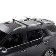 Bare transversale din aluminiu CRUZ Airo Dark R133, 925-796, pentru Lancia Grand Voyager 5d MPV (V - railing) (2008 -> 2015), Sistem cu prindere pe bare longitudinale
