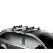 Suport 2 perechi schiuri Thule SnowPack 7322 cu prindere pe bare transversale rectangulare