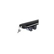 Bare transversale din aluminiu CRUZ Airo Dark R128, 925-795, pentru Fiat Freemont Cross (raised railing) (2014 -> prezent), Sistem cu prindere pe bare longitudinale