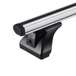 Sistem de 2 bare transversale aluminiu CRUZ 924-071 Alu Cargo AF pentru Nissan NV250 L2 (I - tailgate) (2019-->) cu puncte fixe