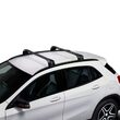 Bare transversale din aluminiu CRUZ Airo Fuse Dark 90, 925-733, pentru Kia Niro 5d SUV (II/SG2) (2022-->prezent), Sistem cu prindere pe bare longitudinale integrate