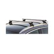 Bare transversale Green Valley EasyOne Quick Aluminiu pentru Nissan Qashqai (J11), 5 usi SUV, model 2014 - 2021, Sistem cu prindere pe bare longitudinale