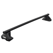 Bare transversale Thule Evo Clamp Squarebar 118 pentru TOYOTA Auris, 5 usi Hatchback, model 2013-2019 (Without glassroof), Sistem cu prindere pe plafon normal