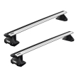 Bare transversale Thule Evo Clamp Wingbar Evo pentru NISSAN Navara (D23), 4 usi DubleCab, model 2015 - prezent, Sistem cu prindere pe plafon normal