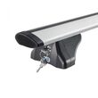 Bare transversale din aluminiu CRUZ Airo FIX 118, 925-703, pentru Ebro S400 5d (integrated railing) (2025 -> prezent), Sistem cu prindere pe bare longitudinale integrate