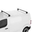 Sistem de 2 bare transversale otel CRUZ 923-058 Cargo Xpro 2022 SF160 pentru MAN TGE L5H3 (ELWB/high roof) (2017 -> prezent) cu puncte fixe