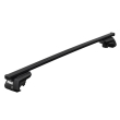 Bare transversale Thule Evo Raised Rail Squarebar pentru FIAT Tempra 5 usi Estate, model 1989-1998, Sistem cu prindere pe bare longitudinale