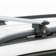 Bare transversale GV Crossbar Aluminiu pentru HYUNDAI Matrix 5 usi MPV, model 2001-2010, Sistem cu prindere pe bare longitudinale