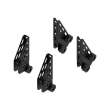 Set de 4 opritori laterale de 10cm pentru grilajele CRUZ Evo Rack
