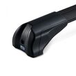 Bare transversale din aluminiu CRUZ Airo Fuse Dark, 925-735/925-733, pentru Chery Tiggo 7 5d (II - integrated railing) (2020-->prezent), Sistem cu prindere pe bare longitudinale integrate