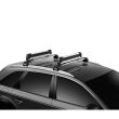 Suport 5 perechi schiuri Thule SnowPack Extender 7325 Gri cu prindere pe bare transversale aluminiu cu profil T
