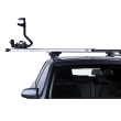 Bare transversale Thule Evo Raised Rail Slidebar pentru SUBARU Forester 5 usi SUV, model 2018 - prezent, Sistem cu prindere pe bare longitudinale